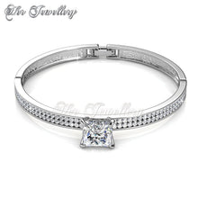 Swarovski Crystals Melorine Bangle - Her Jewellery