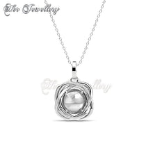 Swarovski Crystals Majestic Pearl Set - Her Jewellery