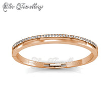 Swarovski Crystals Elegant Bangle - Her Jewellery