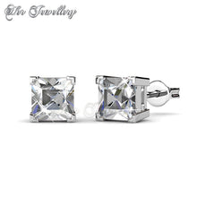 Swarovski Crystals 7 Days Princess Earrings‏ Set - Her Jewellery