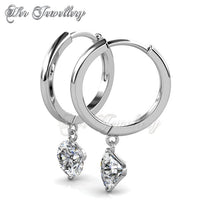 Swarovski Crystals Grace Earrings‏ - Her Jewellery