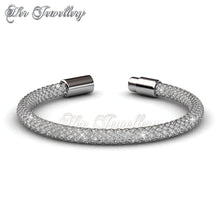 Swarovski Crystals Mesh Bracelet - Her Jewellery