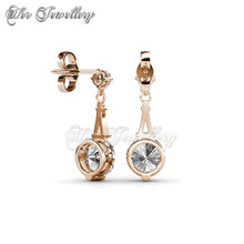 Swarovski Crystals Paris Earrings - Her Jewellery