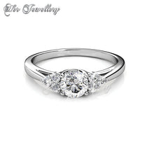 Swarovski Crystals Elegant Ring - Her Jewellery