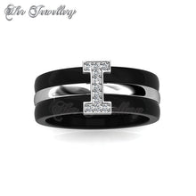 Swarovski Crystals Iris Ceramic Ring - Her Jewellery
