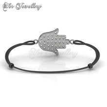 Swarovski Crystals Palm Bracelet - Her Jewellery