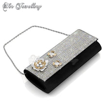 Swarovski Crystals Glitter Roselie Clutch - Her Jewellery