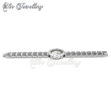 Swarovski Crystals Sporty Metallic Watch - Her Jewellery