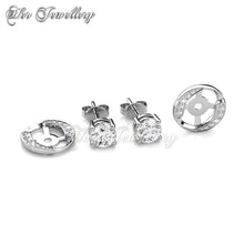 Swarovski Crystals Sincerity Earrings - Her Jewellery
