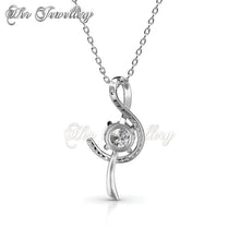 Swarovski Crystals Musical Pendant - Her Jewellery