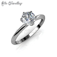 Swarovski Crystals I Do Ring - Her Jewellery