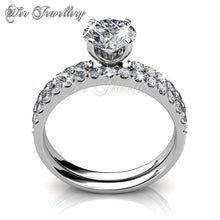 Swarovski Crystals Enchanted Ring - Her Jewellery