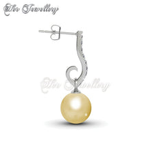 Swarovski Crystals Sophie Pearl Earrings Set - Her Jewellery