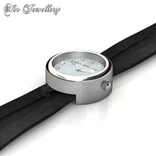 Swarovski Crystals Wrap Leather Watch - Her Jewellery