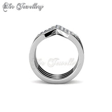 Swarovski Crystals Victory Ring - Her Jewellery