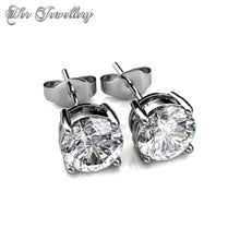 Swarovski Crystals 7 Days Earrings Set (Gold Box) - Her Jewellery