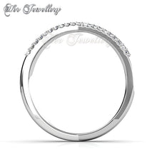 Swarovski Crystals X Ring - Her Jewellery