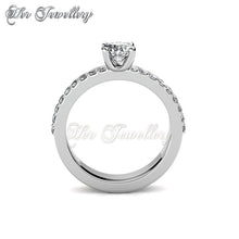 Swarovski Crystals Enchanted Ceramic Ring - Her Jewellery