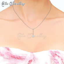 Swarovski Crystals Pearlie Long Pendant‏ - Her Jewellery