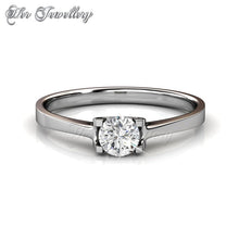 Swarovski Crystals Caring Ring - Her Jewellery