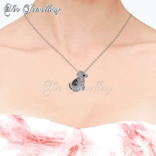 Swarovski Crystals Doggie Pendant‏ - Her Jewellery
