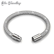 Swarovski Crystals Mesh Bracelet - Her Jewellery