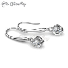 Swarovski Crystals Crystal Hook Earrings - Her Jewellery