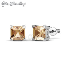 Swarovski Crystals 7 Days Princess Earrings‏ Set - Her Jewellery