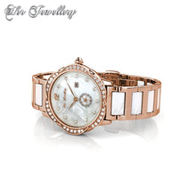 Swarovski Crystals Rosie Ceramic Watch - Her Jewellery