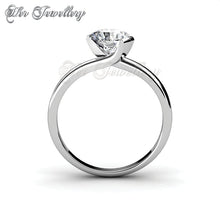 Swarovski Crystals Huggy Ring - Her Jewellery