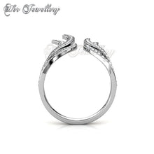 Swarovski Crystals Frayel Ring - Her Jewellery