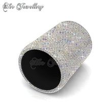 Swarovski Crystals Glitter Pen Holder (Round) - Her Jewellery