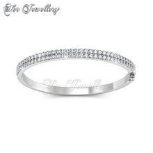 Swarovski Crystals Glamour Bangle‏ - Her Jewellery