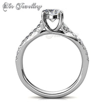 Swarovski Crystals Charming Ring - Her Jewellery