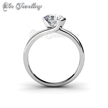 Swarovski Crystals Huggy Ring - Her Jewellery