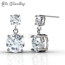 Swarovski Crystals 5 Days Earrings Set - Her Jewellery