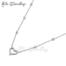 Swarovski Crystals Kindle Love Pendant - Her Jewellery