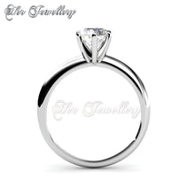 Swarovski Crystals I Do Ring - Her Jewellery