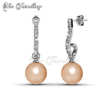 Swarovski Crystals Sophie Pearl Earrings Set - Her Jewellery
