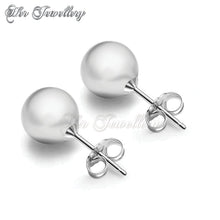 Swarovski Crystals 7 Days Pearl Earrings Set - 2 Sets - Her Jewellery