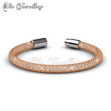 Swarovski Crystals Mesh Bracelet - Her Jewellery