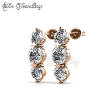 Swarovski Crystals Elise Earrings - Her Jewellery