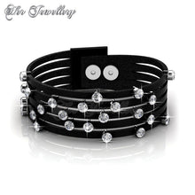 Swarovski Crystals Twinkling Bit Bracelet Combo Set - Her Jewellery