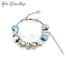 Swarovski Crystals Mylady Charm Bracelet - Her Jewellery