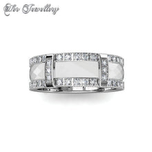 Swarovski Crystals Queen Ceramic Ring - Her Jewellery