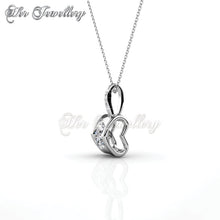 Swarovski Crystals Eternal Love Pendant - Her Jewellery