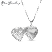 Swarovski Crystals Mesh Locket Pendant - Her Jewellery