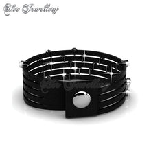 Swarovski Crystals Twinkling Bit Bracelet Combo Set - Her Jewellery