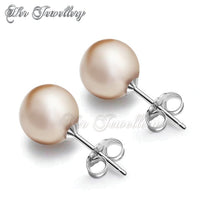 Swarovski Crystals 7 Days Pearl Earrings Set - 2 Sets - Her Jewellery