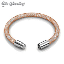 Swarovski Crystals Mesh Bracelet - Her Jewellery